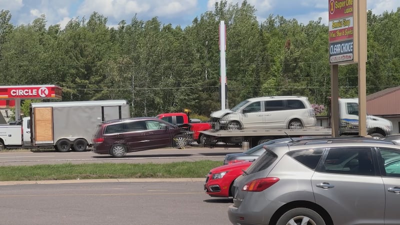 THREE VEHICLE CRASH IN CANOSIA TOWNSHIP
