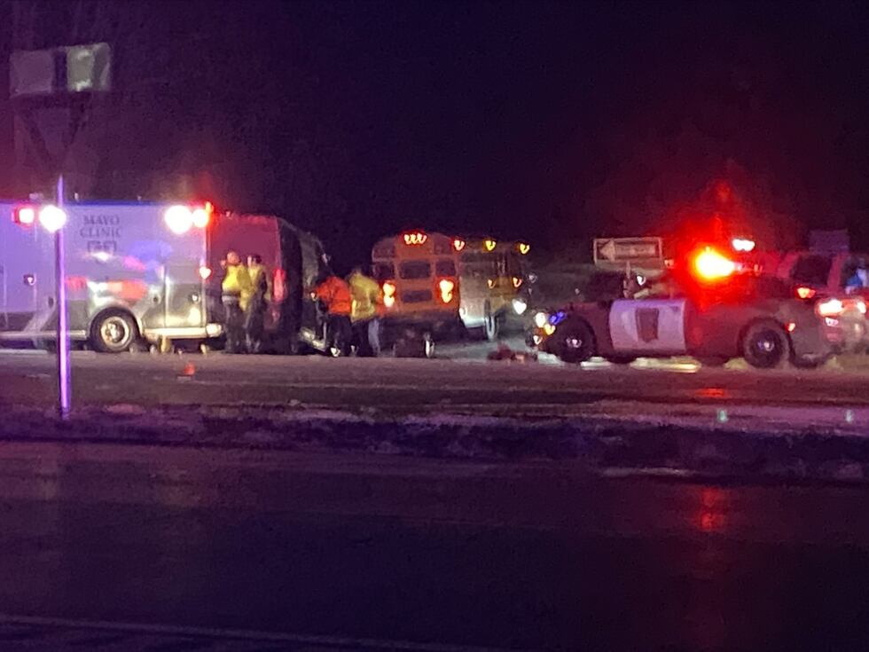 A helicopter has landed on the scene of a crash that's impacting traffic on Highway 53 Tuesday...