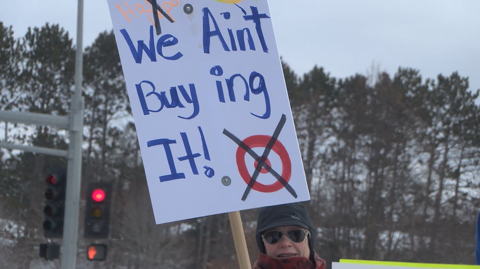 Cloquet Black Friday protesters call on community to shop small