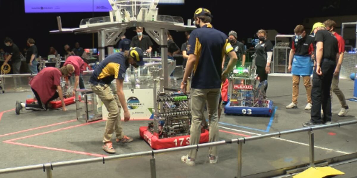 First Robotics Competition Rug Rage FIRST Robotics Regionals: A competition where helping your opponent isn ...