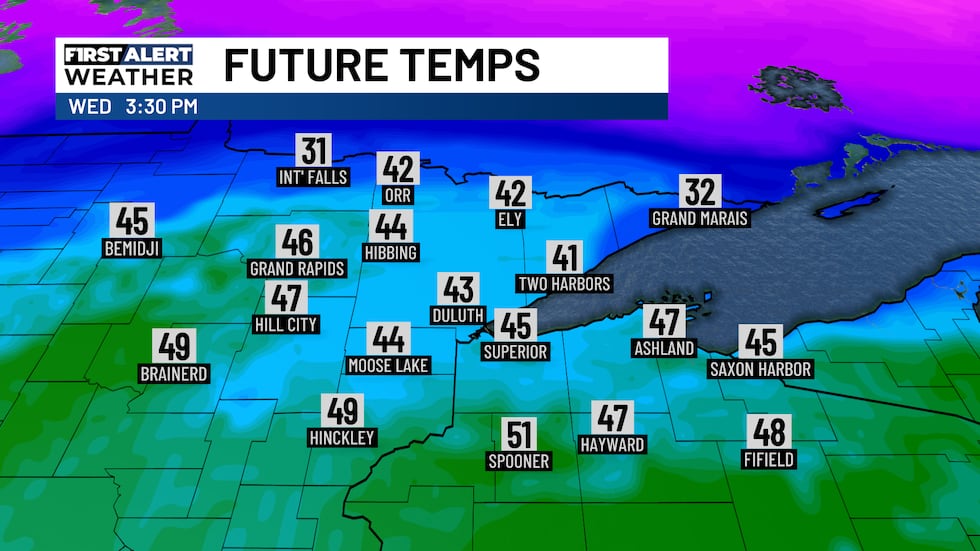 Messy spring system to impact Northland Friday
