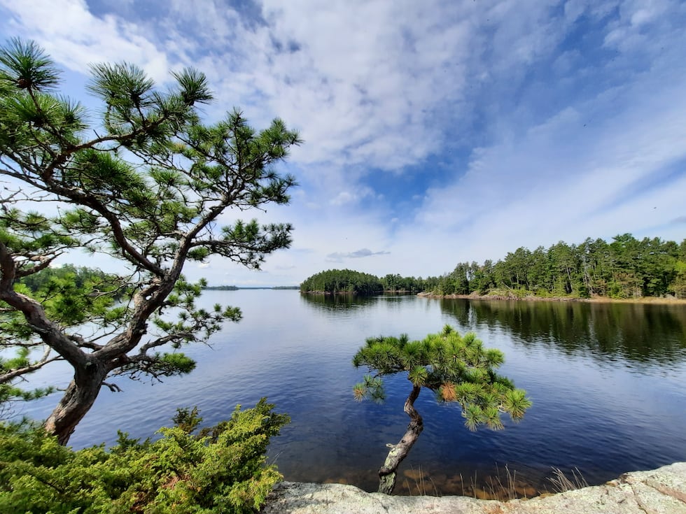 Boundary Waters Canoe Area Wilderness View.