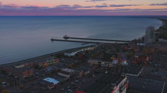 Lake Superior serves as a strong data collection site for the companies.