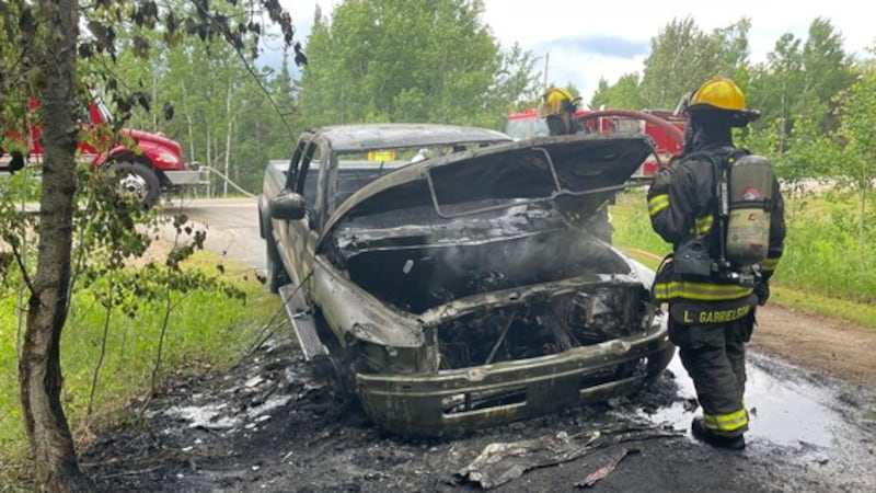 Orr Truck fire