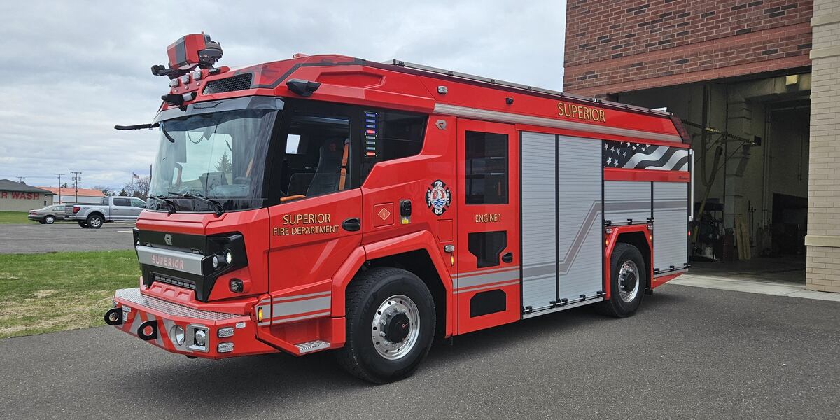 Live Fire Rig New electric fire rig joins Superior’s EV fleet