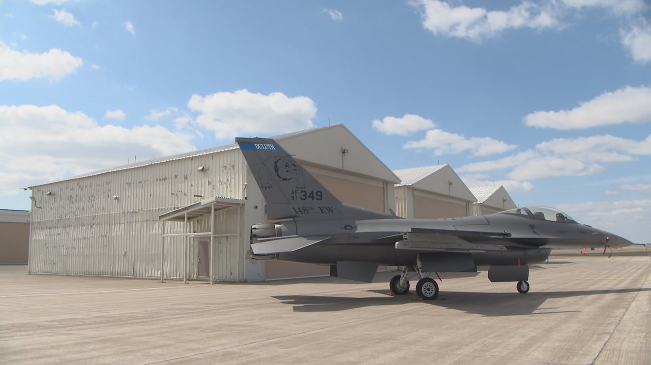 Digital Trainer Set F-16 night training set for Duluth airport area this week