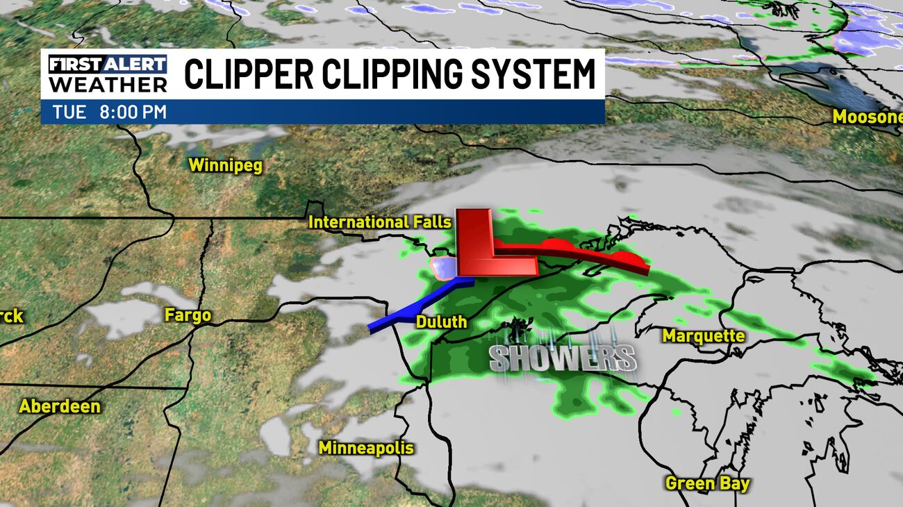 Clipper Weather System Critical fire weather conditions for parts of the region today; clipper ...