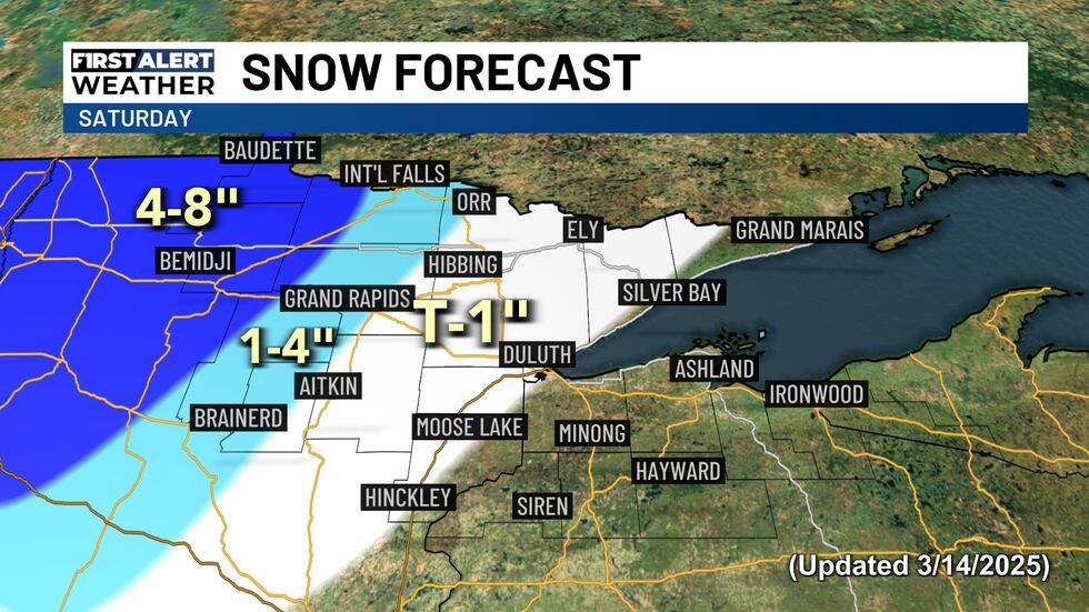 A messy spring storm arrives tonight