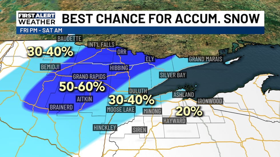 Messy spring system to impact Northland Friday