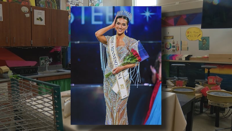 Rachel Betterley, who has been a teacher at North Woods School in Cook since 2014, was crowned...