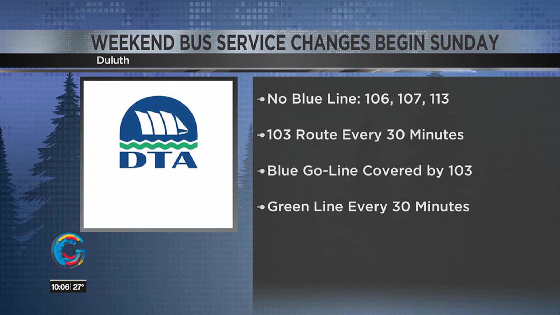 DTA to adjust weekend bus schedule, pausing some routes dta-to-adjust-weekend-bus-schedule-pausing-some-routes