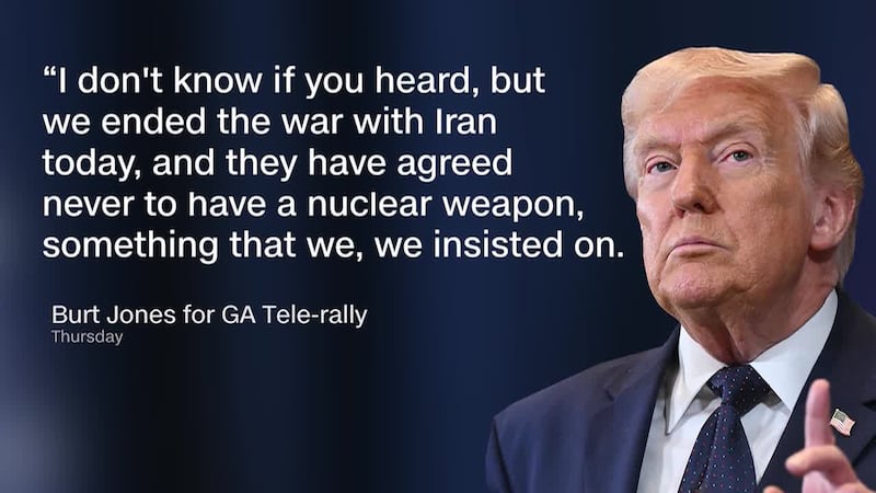 An interim agreement that would extended the ceasefire and end the war between the US and Iran...