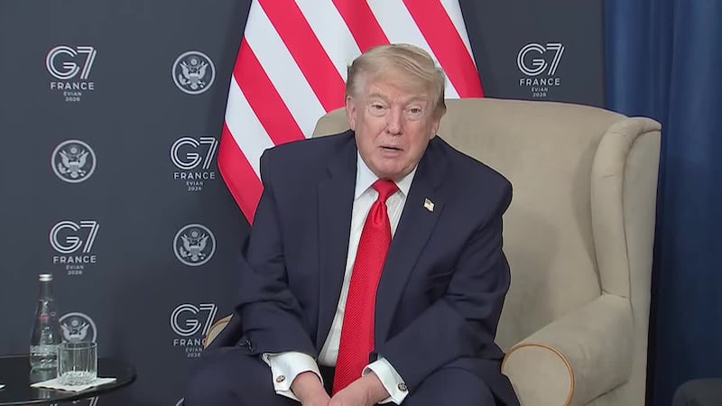 Top of the G7 summit agenda is the U.S. deal with Iran to end the war. (CNN, POOL, X/US...
