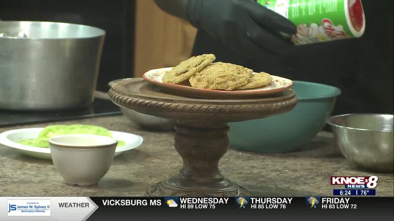Chef Darrell Teats joined Good Morning ArkLaMiss to share his fried green tomato recipe!