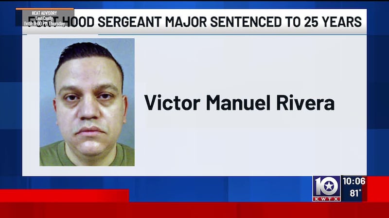 Fort Hood soldier sentenced to 25 years in prison for sexually assaulting children