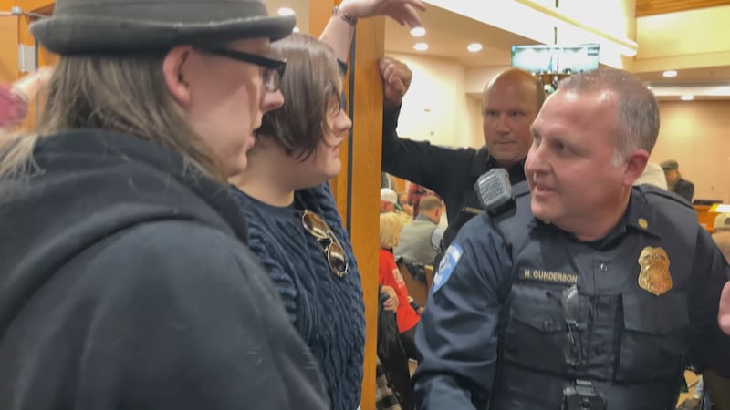 What factors are tied to ‘unlawful assembly’ decisions following Hermantown Council Meeting