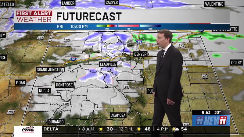 Mostly sunny and mild conditions today, but conditions will change in the mountains as we head...